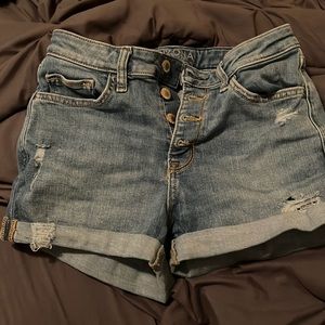 Arizona ripped jean shorts
